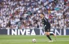 Sergio Herrera of CA Osasuna in action during the spanish league, La Liga EA Sports, football match played between Real Madrid and CA Osasuna at Santiago Bernabeu stadium on October 7, 2023, in Madrid, Spain.

Oscar J. Barroso / Afp7 

07/10/2023 ONLY FOR USE IN SPAIN