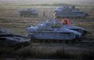 Tanques israelíes, en la frontera con Gaza