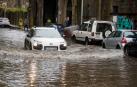 Varias calle de Vigo se han inundado por las fuertes lluvias