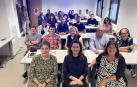 Representantes municipales y de Aezmna y el Consorcio que asistieron a la reunión de trabajo