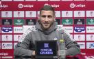 Weismann, el día de su presentación con el Granada