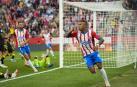 Sávio celebra su gol ante la UD Almería