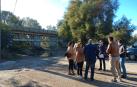 Visita al puente de la carretera NA-660 en Marcilla