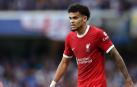 El futbolista del Liverpool, Luis Díaz