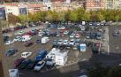 Una imagen del parking público de la avenida Argentina, donde se instalarán, sobre unas marquesinas o pérgolas, las placas solares previstas