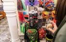 Máscaras de disfraces para Haloween en una tienda de Madrid