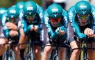 Ciclistas del equipo navarro Kern Pharma