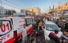Según el Ministerio de Asuntos Exteriores de la Autoridad Palestina, ya son tres los hospitales de la Franja de Gaza atacados por el Ejército israelí