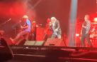 Miguel Ríos y 'El Drogas' unen sus voces en 'Rocanrol Búmerang' en Pamplona