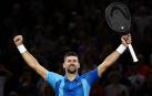 Djokovic celebra su triunfo en el Masters 1000 París