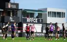Los futbolistas del Real Murcia en Ceuta