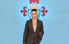 C. Tangana, con el escudo del Celta