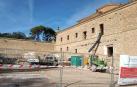 Los trabajos se centran en el interior de la nave norte, en la consolidación de la estructura, y no afectan al exterior del inmueble