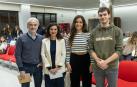 Desde la izquierda: Javier Errea, Patricia Elía, Leyre Molinero y Xabier Fernández.