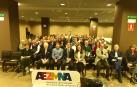 Autoridades y asistentes a a la celebración del 20 aniversario de la Asociación de Empresas de la Zona Media de Navarra