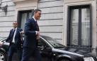 Pedro Sánchez llega al Congreso
