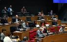 Momento del pleno del Parlamento de Navarra, este jueves.