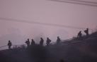 Soldados de Israel en la frontera de Gaza