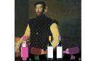 Fotomontaje con un retrato de Garcilaso