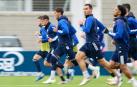 Carrera continua del equipo en la sesión del pasado miércoles en Tajonar