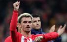 Griezmann durante el encuentro frente al Real Mallorca