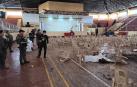 Lugar de la explosión. La misa se oficiaba en el gimnasio de la Universidad Estatal de Mindana