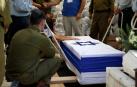Funeral de un soldado israelí