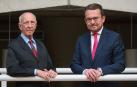 Joaquín Mencos y Alejandro Torres, vicepresidente y secretario, respectivamente, de la Fundación Jaime Brunet