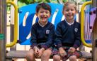 Alumnos de Irabia-Izaga de la etapa de Infantil./