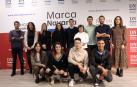 Fila de arriba desde la izda.: Iker Ausejo, Eva Aoiz, Beatriz López, Aitana Vicente, Carlos Ganuza, Paula Ostiz, Mikel Galdeano, Patxi Burillo y Paula Gordaliza. En la fila de abajo: Marta Redondo, Ariane Toro, Abderrahim Belarbi y Mohamed Ounasser.