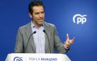 El portavoz nacional del Partido Popular Borja Sémper ofrece una rueda de prensa tras la reunión del Comité de Dirección del partido en Madrid, este lunes