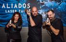 Desde la izquierda: Cristina Gracia Chivite,  Alberto Sánchez Zuñiga y Adrián Gorriz González