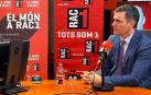 Pedro Sánchez, durante la entrevista