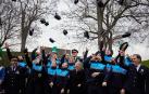 Fotos del acto de nombramiento de la promoción de 14 nuevos agentes de la Policía Municipal de Pamplona.
