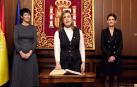 Toma de posesión de la delegada Alicia Echeverría acompaña por la ministra Elma Saiz y la presidenta María Chivite