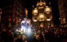Visita del Olentzero a Pamplona este domingo, 24 de diciembre./