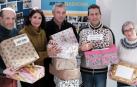 Javier Esnaola (enfermero), Isabel Iturrioz (presidenta de la Fundación Enfermeras de Navarra), Andriy Rudkovskyy (propietario de una tienda de alimentación), Benjamín Jose Rekarte (presidente de la Federación de Peñas de Osasuna) y Nadiya Sohor (hostelera).
