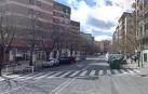 Vista de la calle San Juan Bosco, donde tuvo lugar el accidente