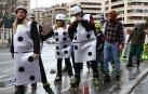 Fotos de la 'San Silvestre en patines' de Pamplona./