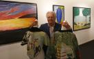 José Jesús Lorenzo, en una exposición de sus obras en 2018.
