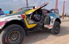 Al-Attiyah, vigente campeón de coches del Dakar, en la salida del rey de los rallys de resistencia