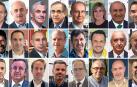 Eduardo López, Aurelio Antuña, José Antonio Canales, Antonio Sánchez, Alejandro Martínez, Laura Sandúa, Jesús Marín, Santiago Sala, Ramón San Martín, Iosu Barberena, Imanol Vidal, Michael Brinkmann, Juanma Garro, Michael Ramette, Francisco Arrarás, Sixto Jiménez, Jorge Moreno, Carlos Álvarez, Imanol Mijimolle, Iñaki Biurrun, Ricardo Llatser, Fernando Zaratiegui, Tomás Antoñana y Javier Basabe