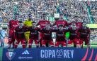 Alineación de Osasuna contra el Castellón