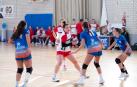 Garazi Valenzuela, en un momento de la final cadete femenina disputada contra Valencia.