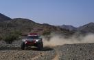 Carlos Sainz, en la etapa de este lunes del Dakar