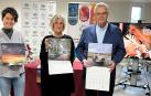 Nuria Garro, Villar López y Rafael Sánchez-Ostiz./