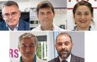 Juan Goñi, José Antonio Blanco, Verónica Madrid, Dámaso Molero y Carlos González