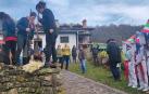 Vídeo de la kirikoketa en Lekaroz en el inicio de la temporada de sidra en Navarra