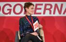 La secretaria general del PSN-PSOE, María Chivite, en la Convención Política del PSOE celebrada este sábado en Galicia