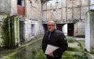 Óscar Vidaurre Orayen, en el interior del palacio de Burlada